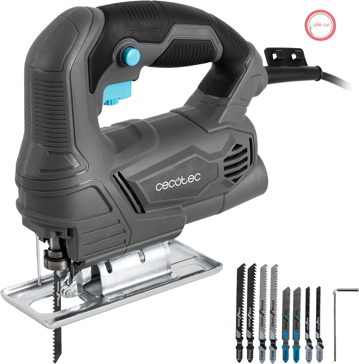 اره عمودبر سکوتک اسپانیا Cecotec MultiCut 4000 با توان 400 وات، قابلیت برش تا زاویه 45 درجه
