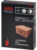 کیسه‌های فیلتر AEG x 10 - سایز 5
