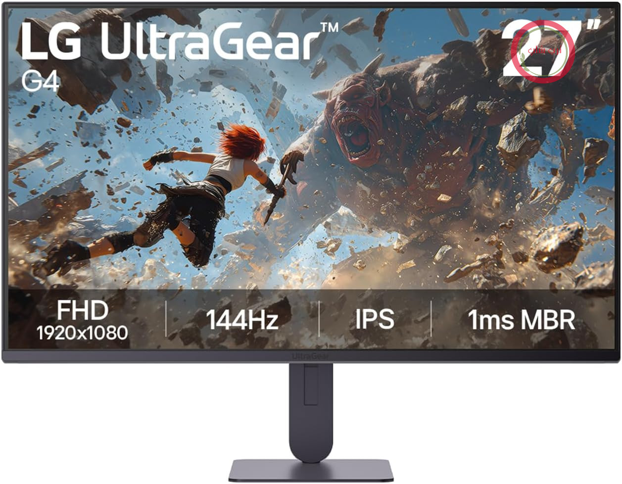 مانیتور بازی ال‌جی LG Ultragear™ G4 27G414B-B با ابعاد 68.6 سانتی‌متر (27 اینچ) و وضوح تصویر FHD و نرخ نوسازی 144 هرتز از نوع