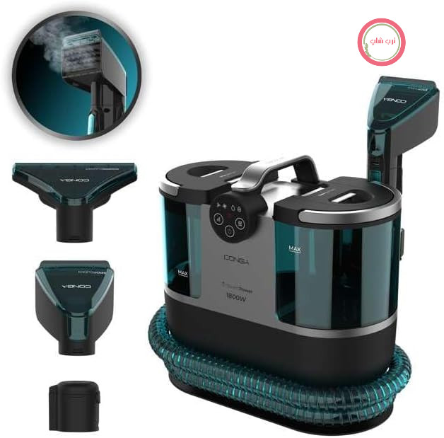 فرش شوی و مبل شوی سکوتک اسپانیا پاک کننده مبلمان Cecotec مدل Conga 7000 Carpet&Spot Clean Steam XXL