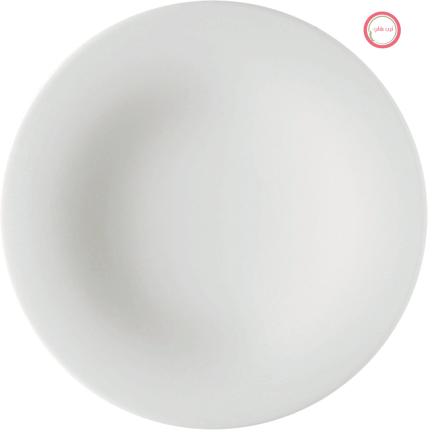 بشقاب صبحانه خوری Alessi TI05/5 KU از جنس چینی سفید