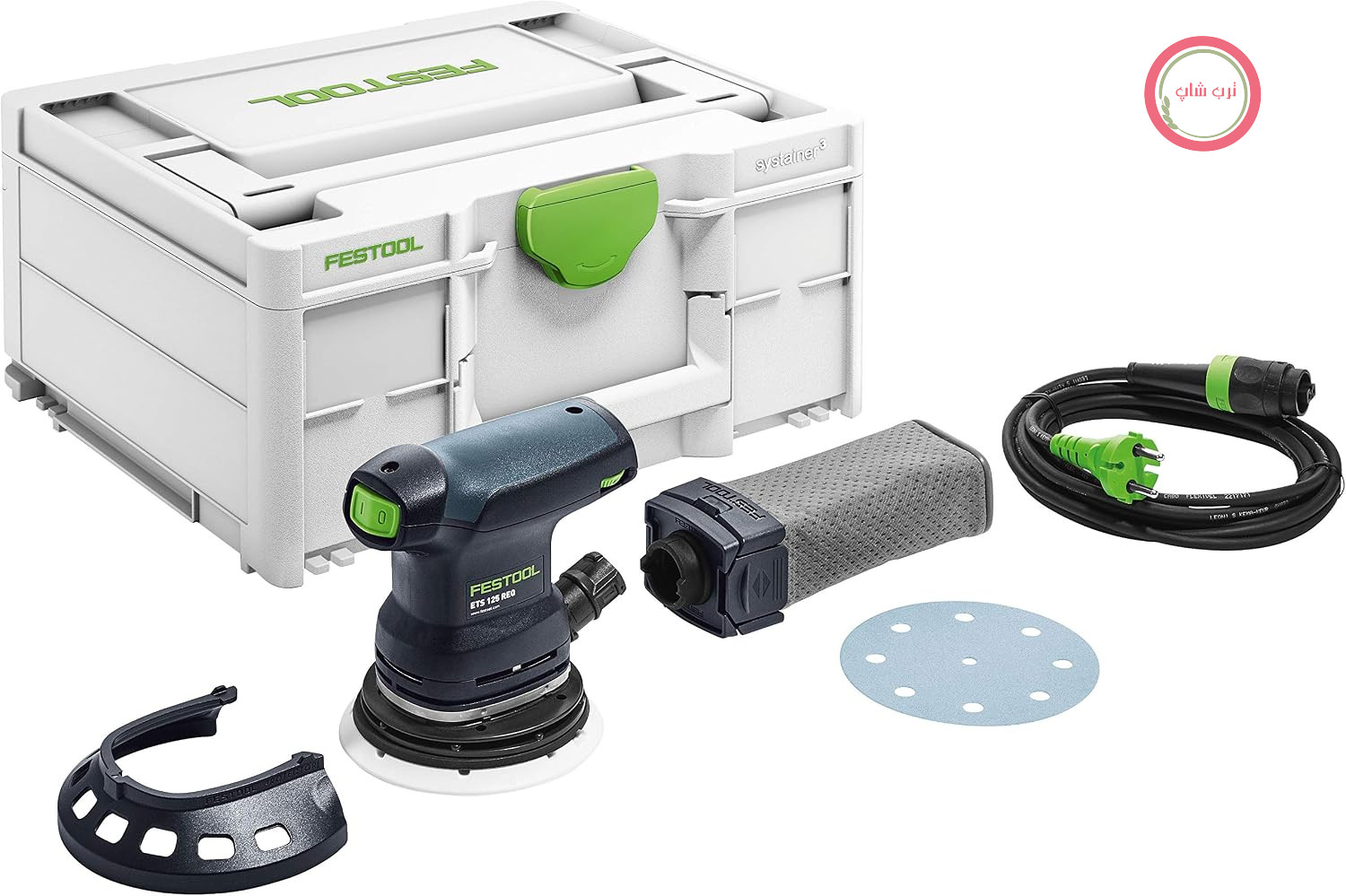 سنباده زن غیر هم مرکز Festool ETS 125 REQ-Plus - سنباده زن 250 واتی در Systainer