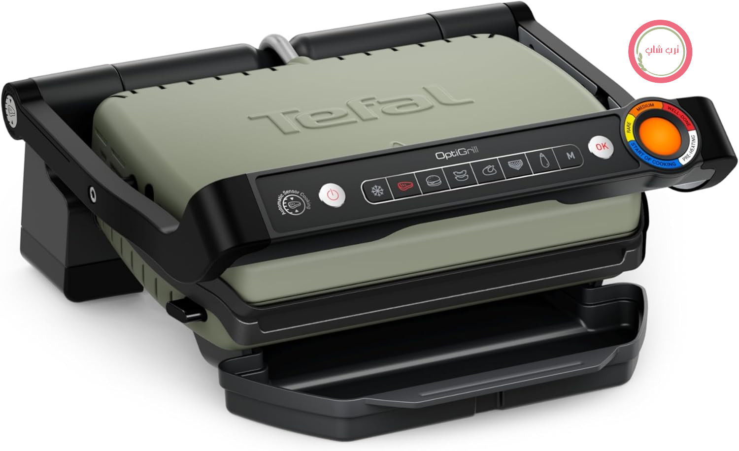 گریل تماسی هوشمند Tefal GC71EL OptiGrill Eco Design، نتایج عالی، بدون نیاز به نظارت، 6 برنامه خودکار، نشانگر پخت، تمیز کردن آسان