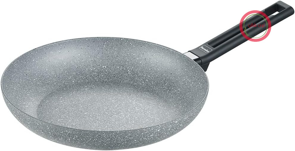 ماهیتابه القایی آلومینیومی برندز ۲۸ سانتی‌متری نسخه ویژه - ماهیتابه بزرگ برای انواع اجاق گاز، روکش نچسب برای پخت و پز کم چرب