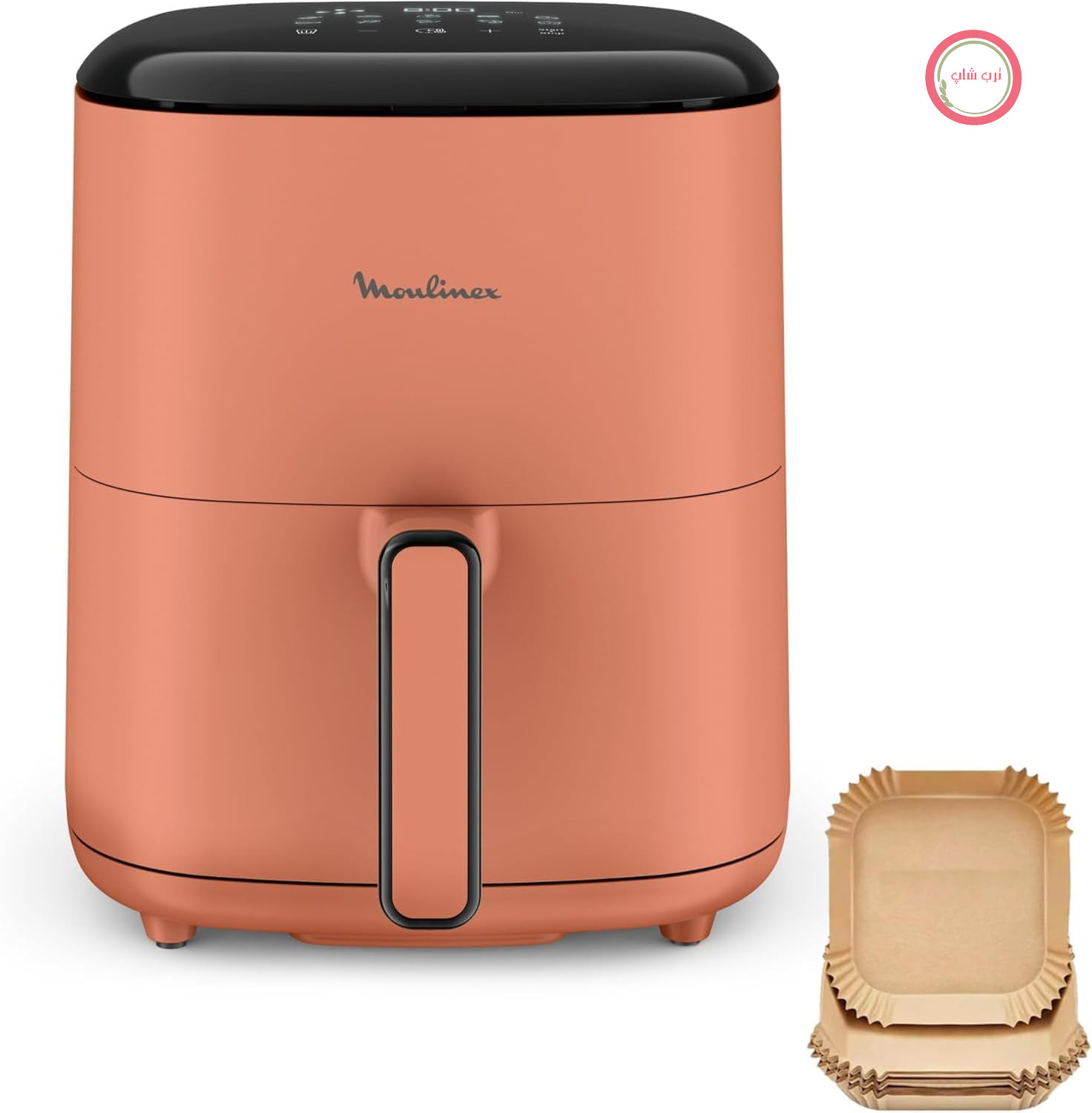 سرخ کن بدون روغن مولینکس فرانسه Moulinex مدل EZ245TF0 – ظرفیت ۵ لیتر، صفحه لمسی، ۱۰ برنامه پخت