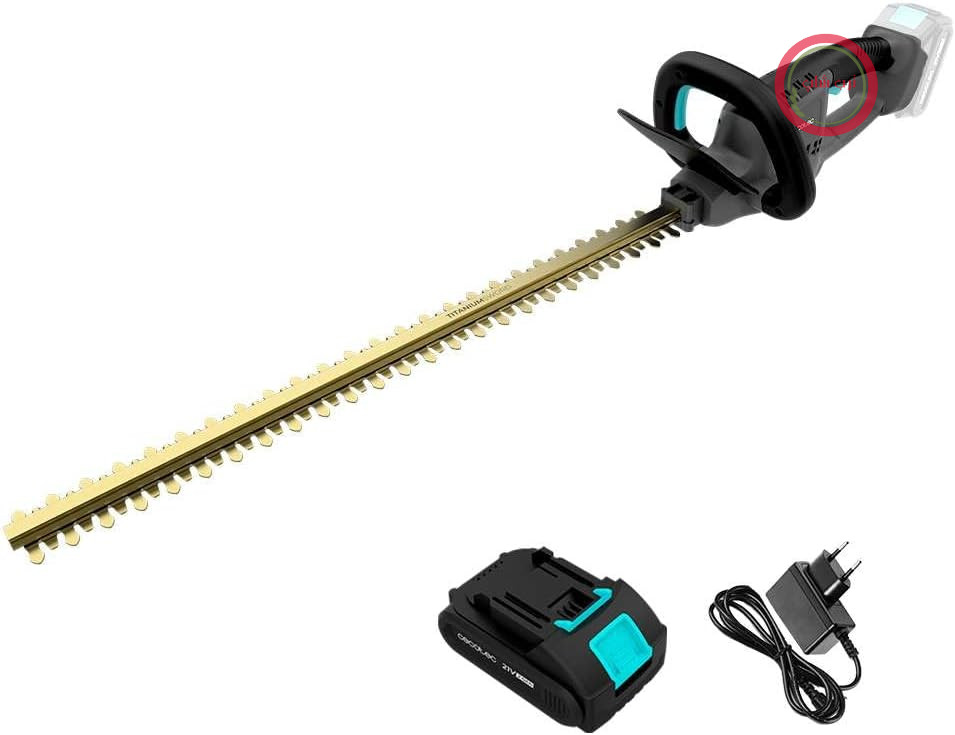 شمشادزن اصلاح پرچین شارژی سکوتک اسپانیا  Cecotec، طول برش تا ۶۱ سانتی‌متر، TitaniumSword 6100 XL