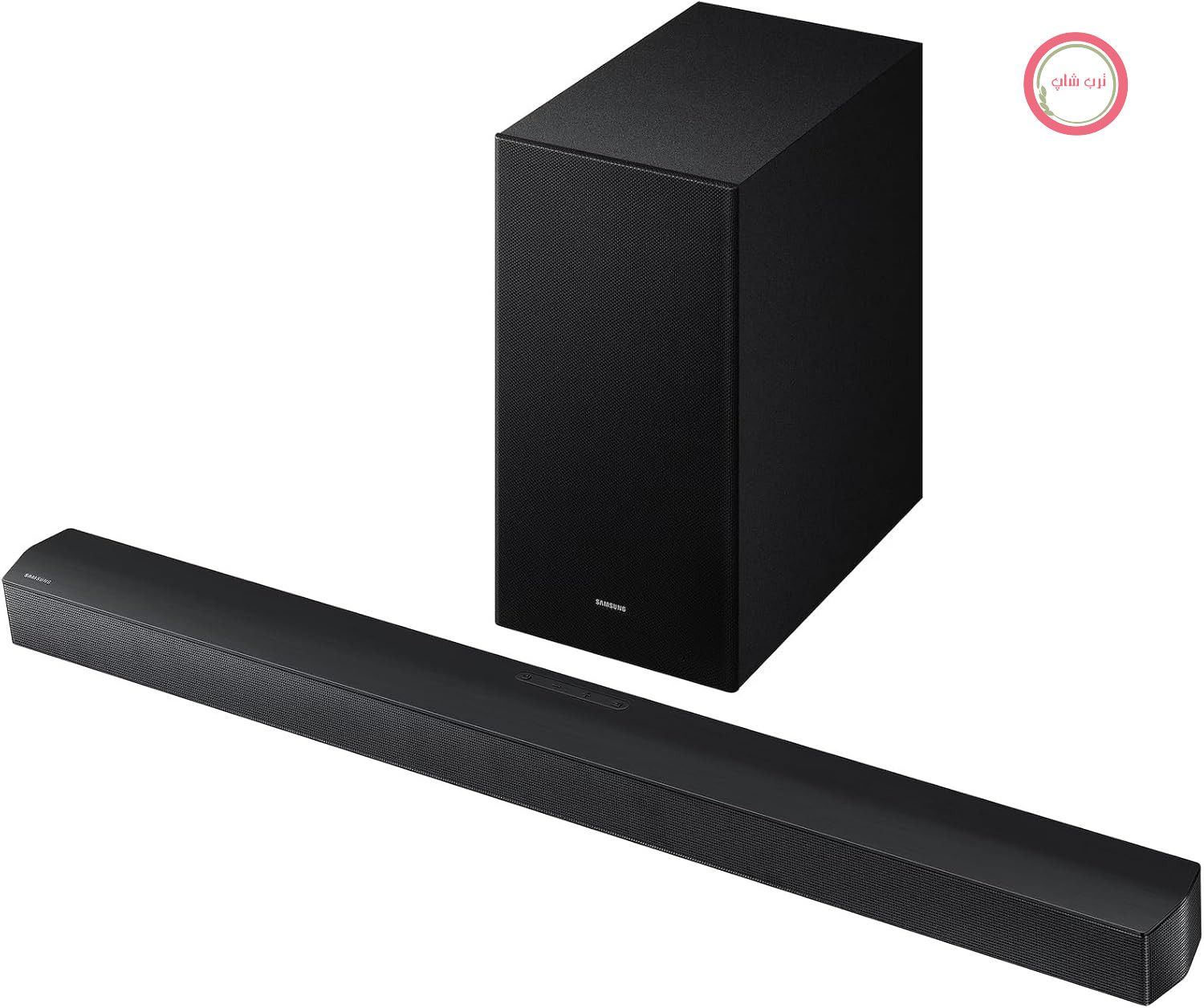 ساندبار ۳.۱ کاناله سامسونگ HW-B650F برای تلویزیون، ساب ووفر بی‌سیم، Dolby Atmos و DTS Virtual:X، Q-Symphony و Adaptive Sound [نسخه هلندی]