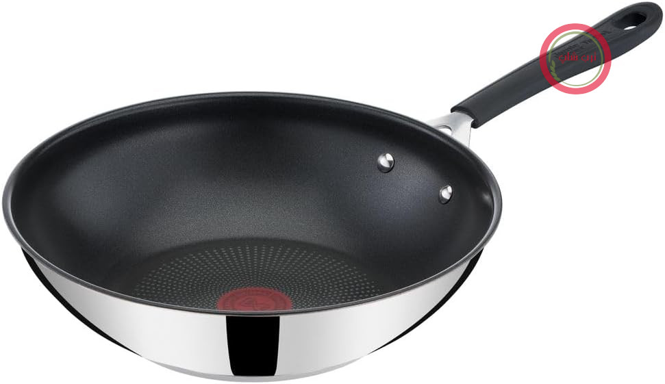 وک القایی Tefal Jamie Oliver Quick & Easy E3031944، استیل ضد زنگ، 28 سانتی متر، نقره ای