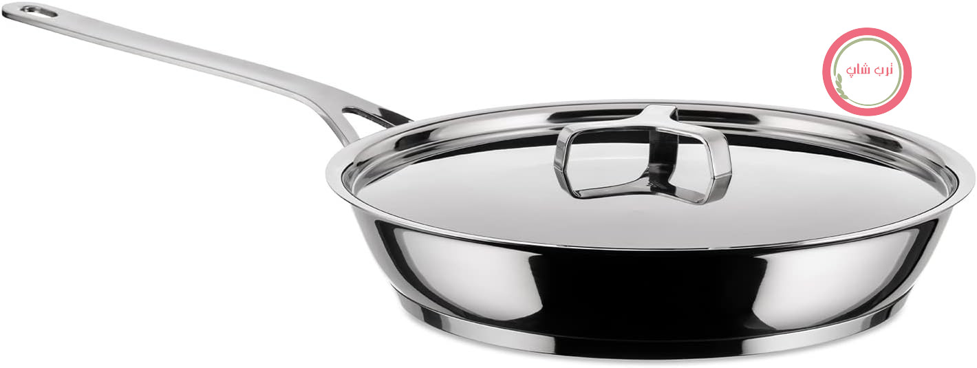 ماهیتابه استیل ضد زنگ آلسی مدل «POTS&PANS»