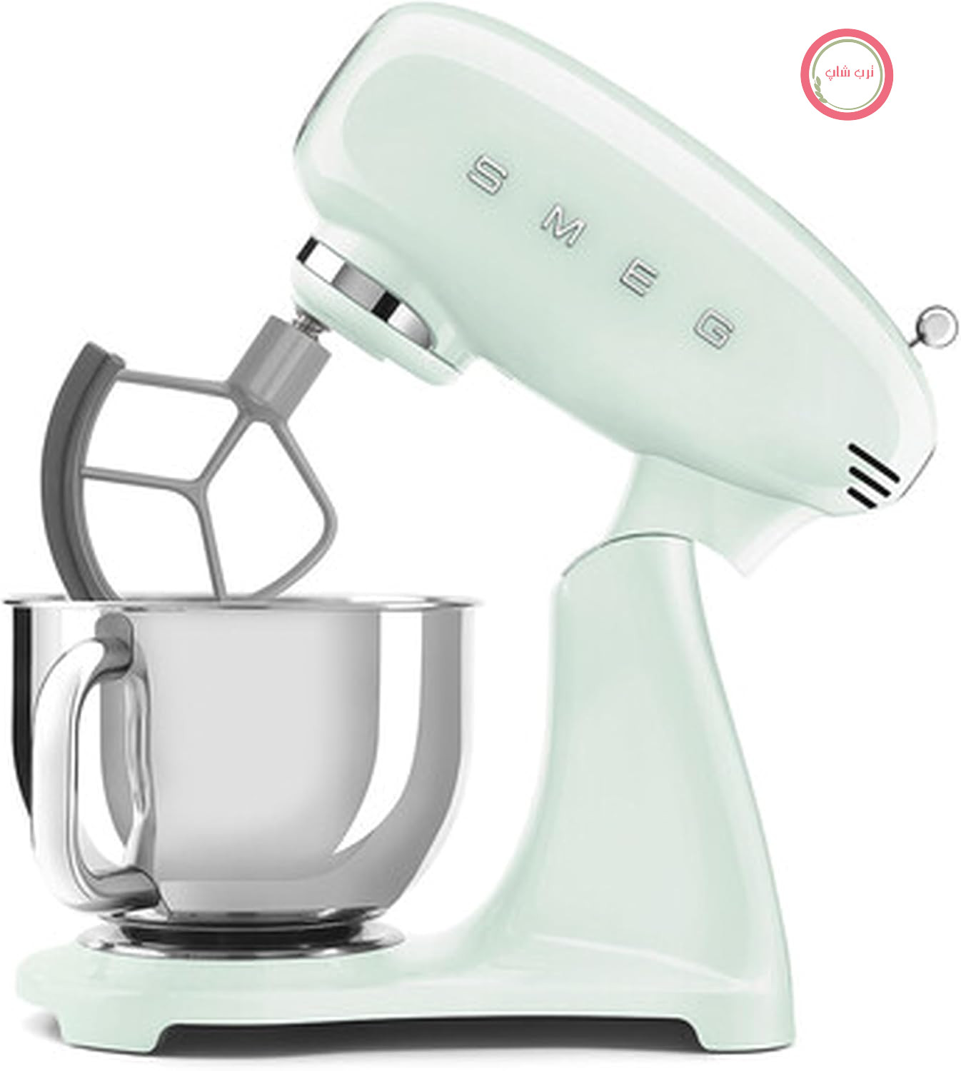 غذاساز ماشین آشپزخانه اسمگ ایتالیا Smeg مدل SMF05 Forte تمام سبز ۷۵۰ وات