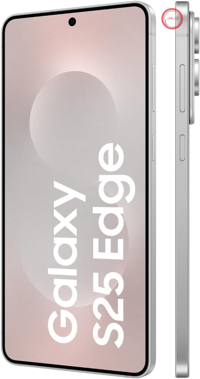 گوشی هوشمند سامسونگ گلکسی S25 Edge AI با قابلیت هوش مصنوعی گلکسی، آنلاک شده، اندروید، 12 گیگابایت رم، 256 گیگابایت حافظه داخلی، دوربین 200 مگاپیکسلی، نقره‌ای تیتانیومی، 3 سال گارانتی سازنده [اختصاصی آمازون]