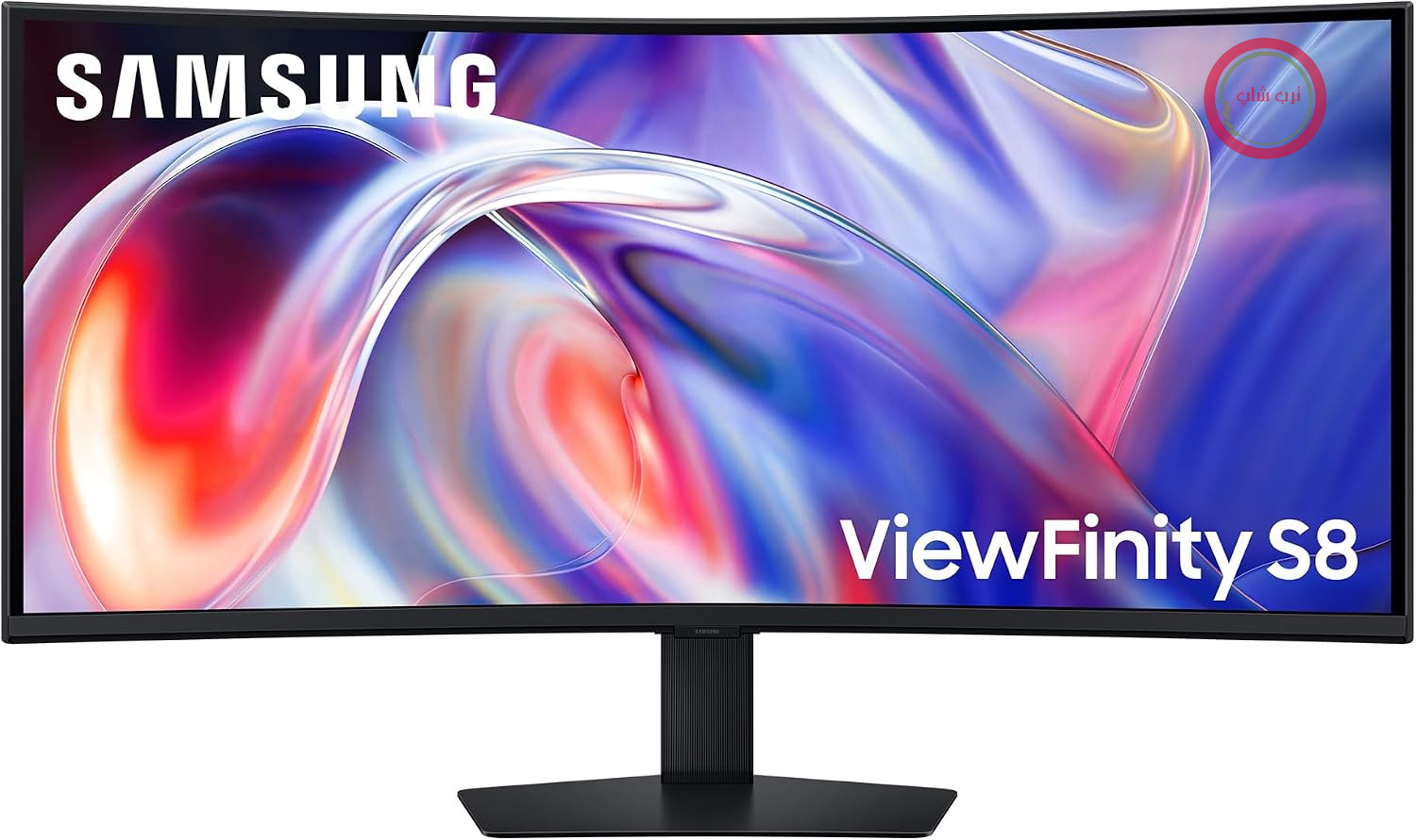 مانیتور کامپیوتر منحنی سامسونگ ViewFinity S8 40 Zoll S85TH 5K WUHD VA 144 Hz