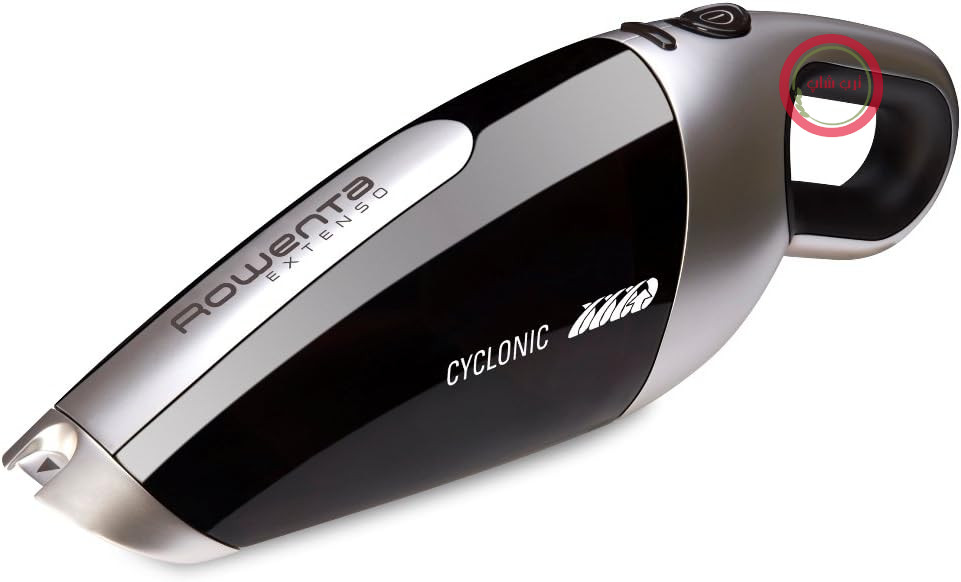 جارو شارژی روونتا آلمان دستی بی‌سیم Rowenta مدل Extenso Cyclonic 7.2 V، ظرفیت گرد و غبار ۳۵۰ میلی‌لیتر، بی‌سیم، ۱۶ دقیقه کارکرد، نازل تلسکوپی یکپارچه مخصوص درز و شکاف، رنگ متالیک شکلاتی/مرواریدی، AC4769