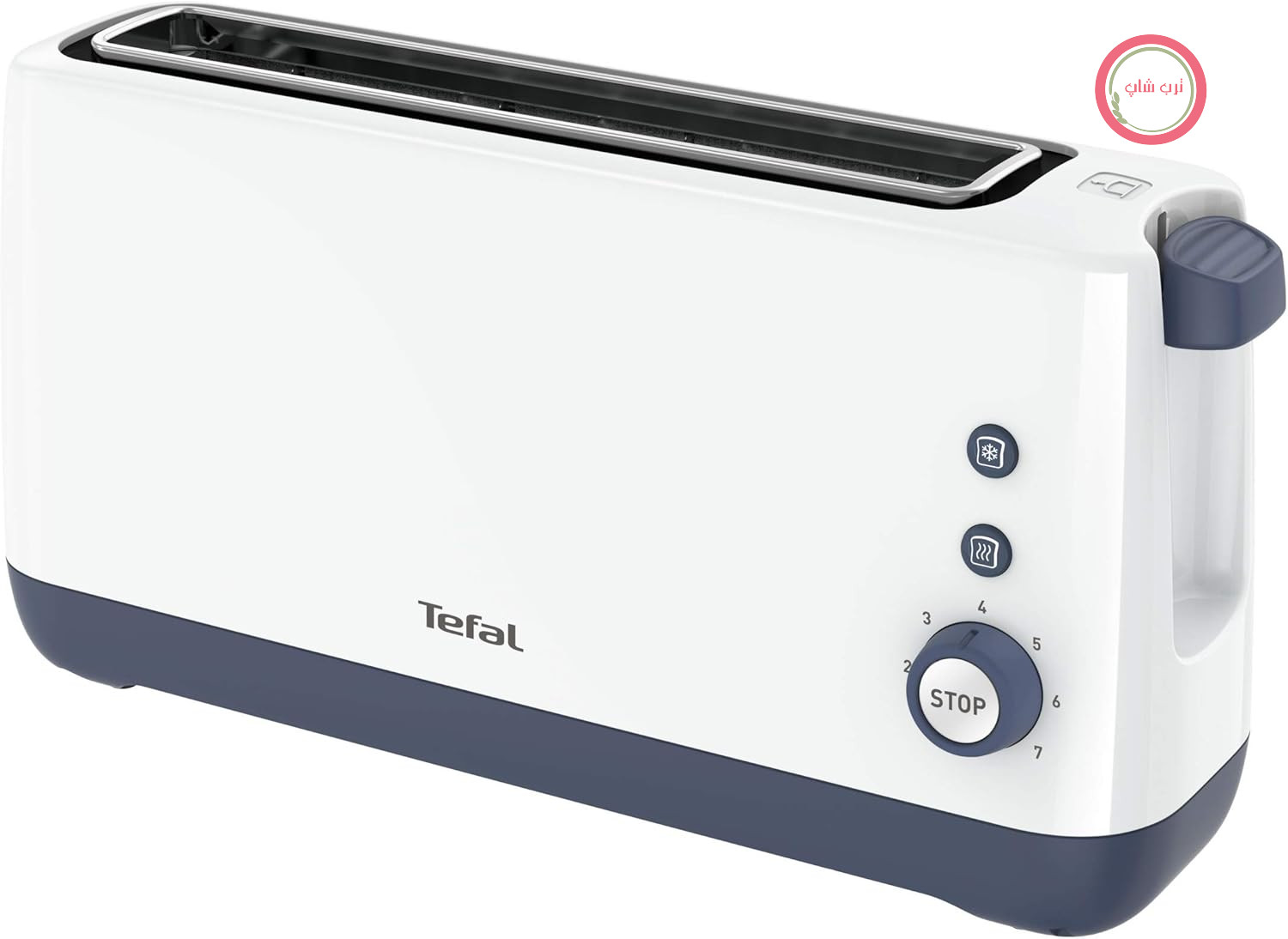 توستر TEFAL Minim TL302110، جمع و جور، با یک شیار، سفید