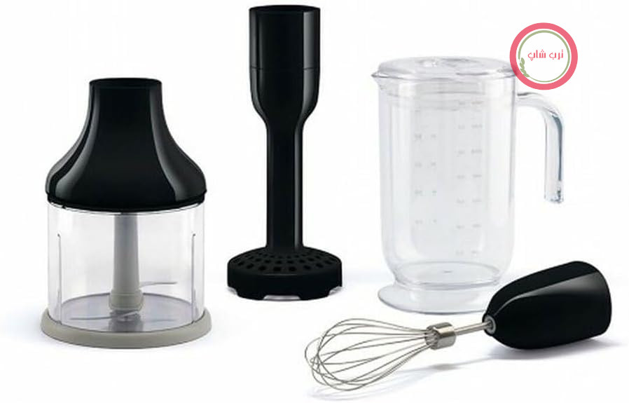 ست همزن دستی 4 عددی Smeg HBAC11BL مشکی