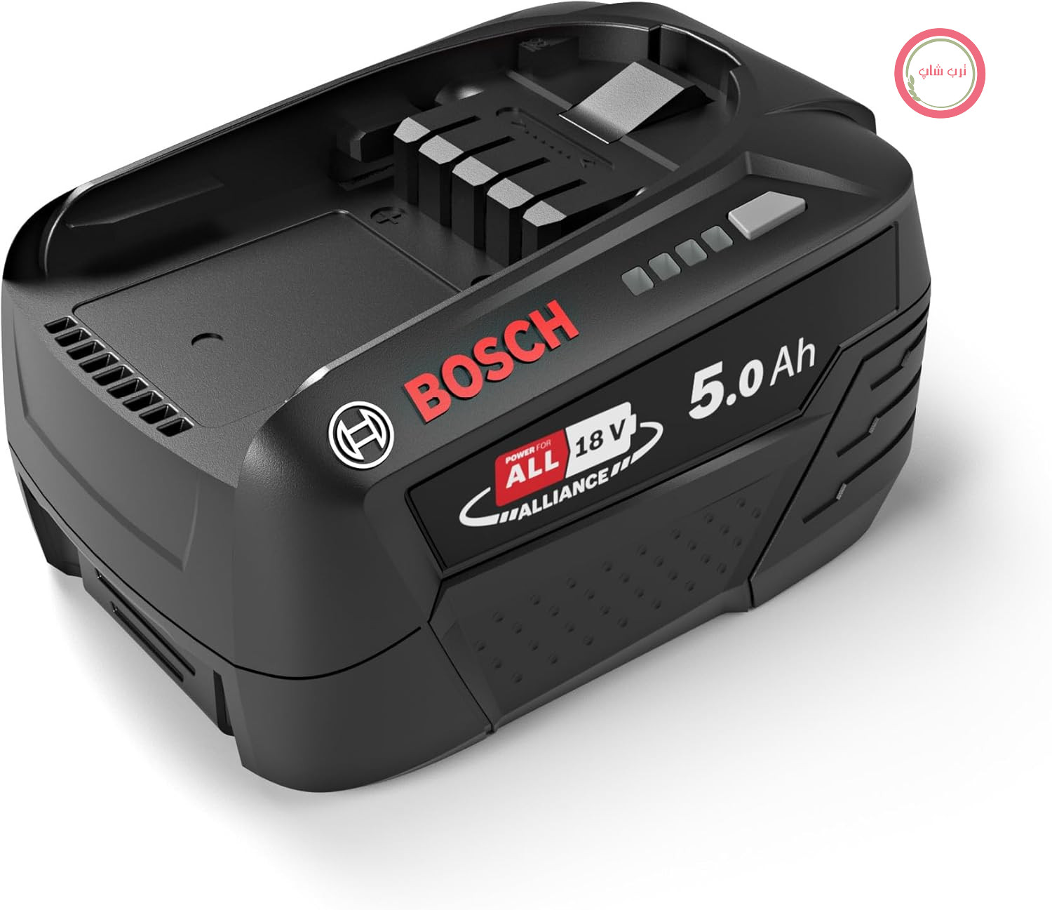 باتری قابل تعویض Bosch Power برای همه، ۱۸ ولت ۵.۰ آمپر ساعت، مدل BHZUB1850، مناسب برای همه جاروبرقی‌های بی‌سیم Unlimited، زمان کارکرد بسیار طولانی، عملکرد بالا، مناسب برای کارهای نظافتی دشوار، مشکی