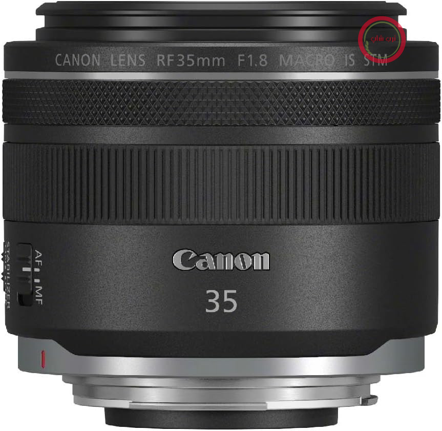 لنز دوربین کانن ژاپن  RF 35mm F1.8 MACRO IS STM، لنز پرایم واید با لرزشگیر 5 استاپ برای عکاسی خیابانی، مسافرتی و ماکرو | سازگار با سیستم EOS R
