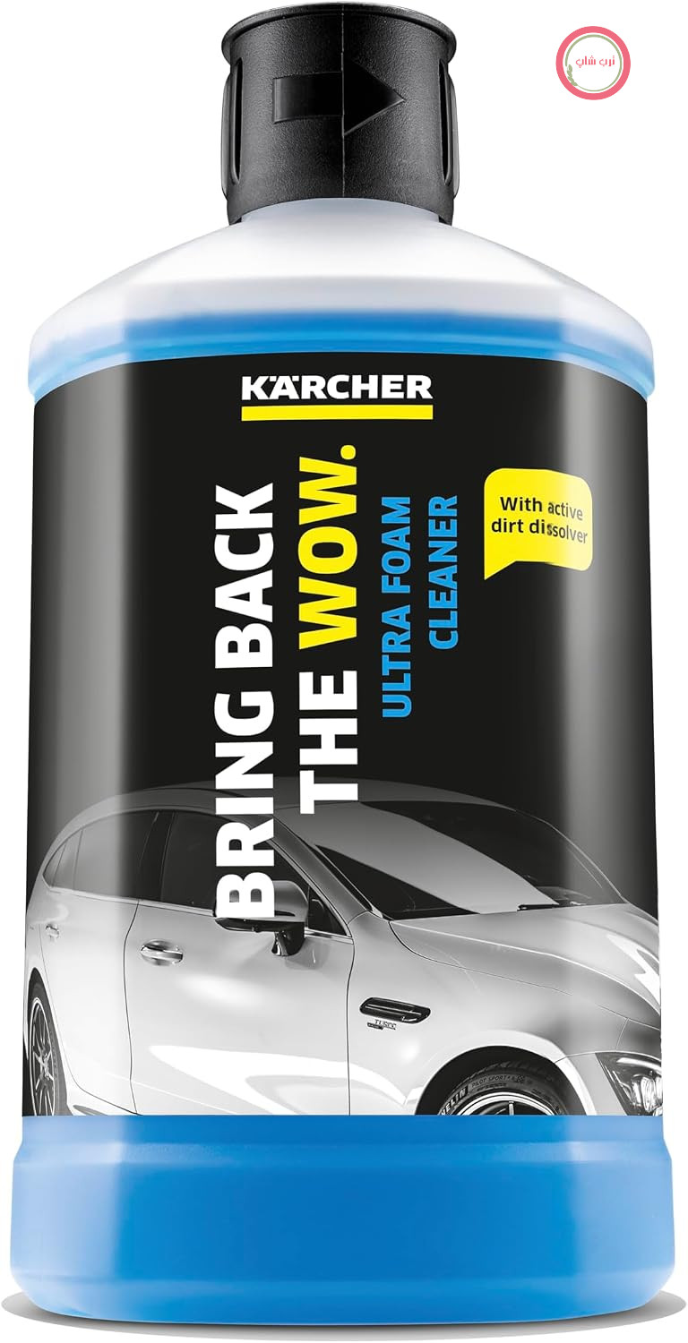 پاک کننده فومی فوق العاده Kärcher RM 615 (1 لیتر)، کف برای تمیز کردن خودرو با کارواش پرفشار Kärcher و نازل کف