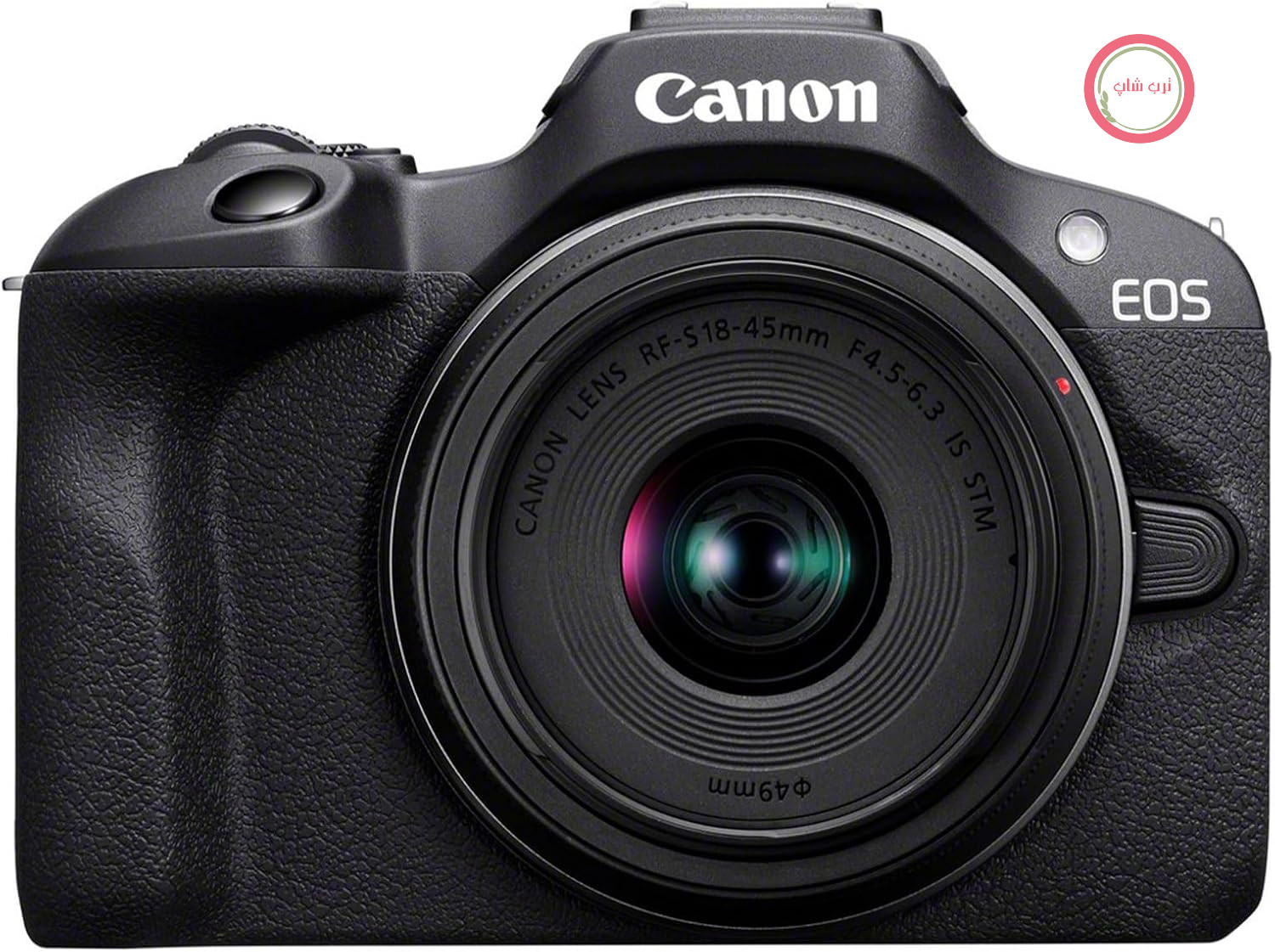 دوربین عکاسی و فیلم‌برداری کانن ژاپن EOS R100 با سیستم RF-S 18-45mm – 24.1MP APS-C – فوکوس خودکار دوال پیکسل، فیلم‌برداری 4K، سرعت 6.5 فریم بر ثانیه، تشخیص چشم و صورت، وای‌فای و بلوتوث – ایده‌آل برای ثبت خاطرات ارزشمند