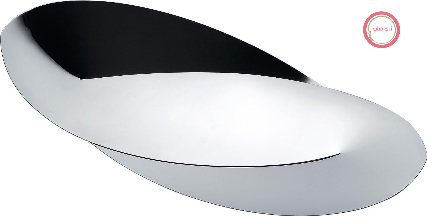 سبد نان و گریسینی Alessi ABI05 Octave ساخته شده از استیل ضد زنگ 18/10، جلا داده شده تا درخشندگی بالایی داشته باشد.