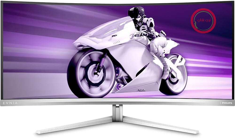 مانیتور بازی منحنی Philips Evnia 34M2C7600MV از برند Zoll با رزولوشن WQHD و نرخ نوسازی ۱۶۵ هرتز، پشتیبانی از HDR1400، فناوری FreeSync Premium Pro و G-Sync (با وضوح تصویر ۳۴۴۰ در ۱۴۴۰ پیکسل، HDMI 2.1، DisplayPort، USB-C، هاب USB) ساخت شرکت Weiss