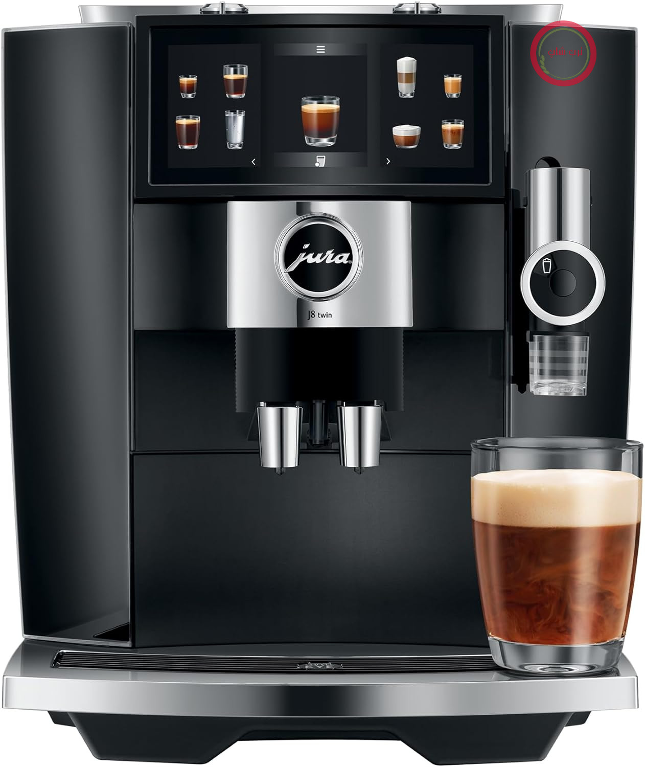 اسپرسوساز تمام اتوماتیک جورا سوئیس Jura مدل J8 Twin Diamond Black 15658