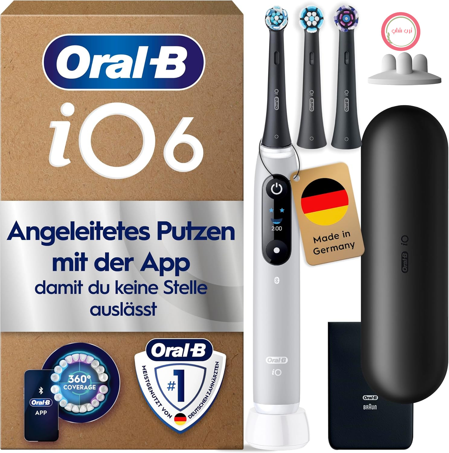 مسواک برقی اورال بی Oral-B iO Series 6، خاکستری