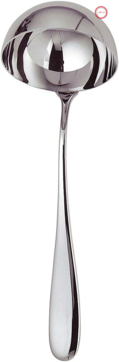 ملاقه سوپ براق و صیقلی السی ایتالیا ساخته شده از استیل ضد زنگ Alessi 5180/10 "Nuovo Milano