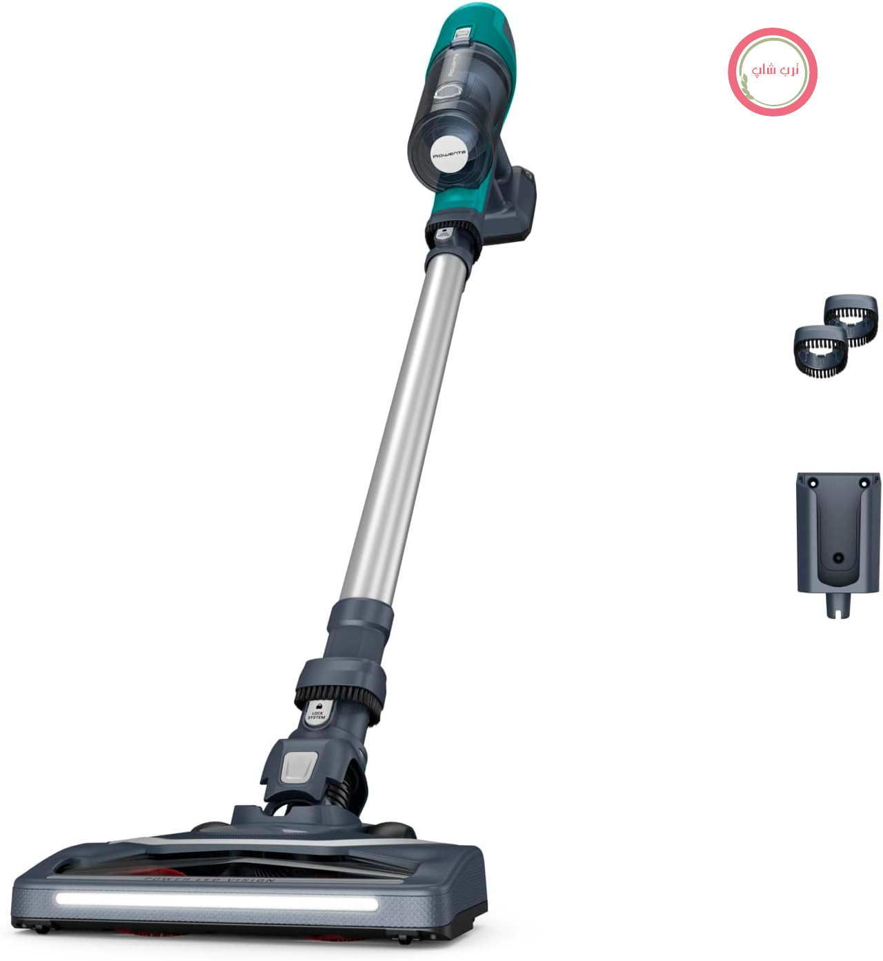 جارو شارژی روونتا آلمان بی‌سیم Rowenta RH6820WO، سبز