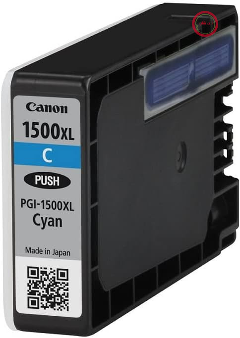 کارتریج جوهر افشان کانن مدل Cyan - 12 میلی لیتر - اورجینال برای چاپگر MAXIFY PGI-1500XL C