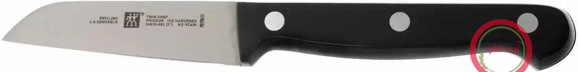چاقوی سبزیجات ZWILLING Twin Chef - طول تیغه: 8 سانتی متر - تیغه کوچک - دسته پلاستیکی با طراحی نو - استیل ضد زنگ - مشکی