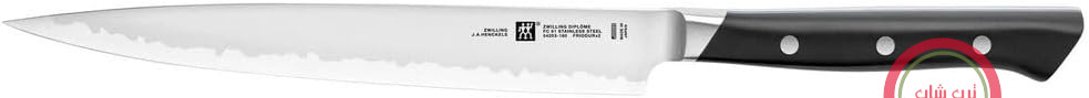 چاقوی برش میوه و سبزیجات Zwilling - استیل ضد زنگ - نقره‌ای - ابعاد 34x7x3 سانتی متر