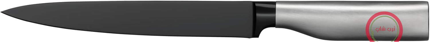 چاقوی گوشت WMF Ultimate Black 34 سانتی‌متر، ساخت آلمان، چاقوی آشپزخانه، برش الماس، تیغه 20 سانتی‌متر، محافظت ایمن از انگشتان، دسته ارگونومیک