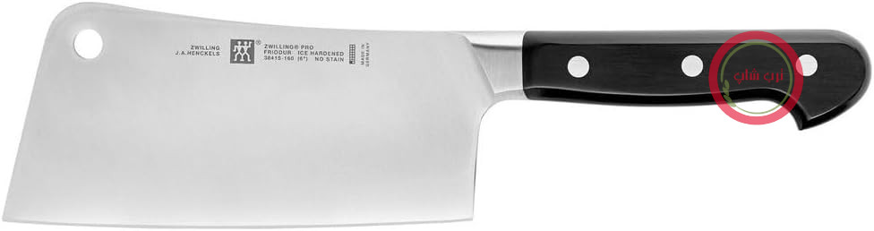 چاقوی برش حرفه‌ای ZWILLING Pro - طول تیغه: 16 سانتی‌متر - استیل ضد زنگ مخصوص - دسته پلاستیکی - مشکی