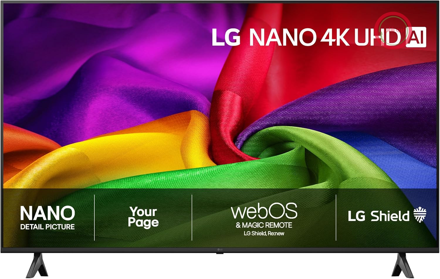 تلویزیون ال جی UHD هوش مصنوعی 2026 | 85NU80 | 85 اینچ (215 سانتی متر)