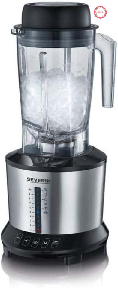 مخلوط کن سورین آلمان Severin SM 3740 با عملکرد بالا، ۱.۷ لیتر، ۱۴۰۰ وات، ۳۳۵۰۰ دور چرخش و ۶ برنامه اتوماتیک