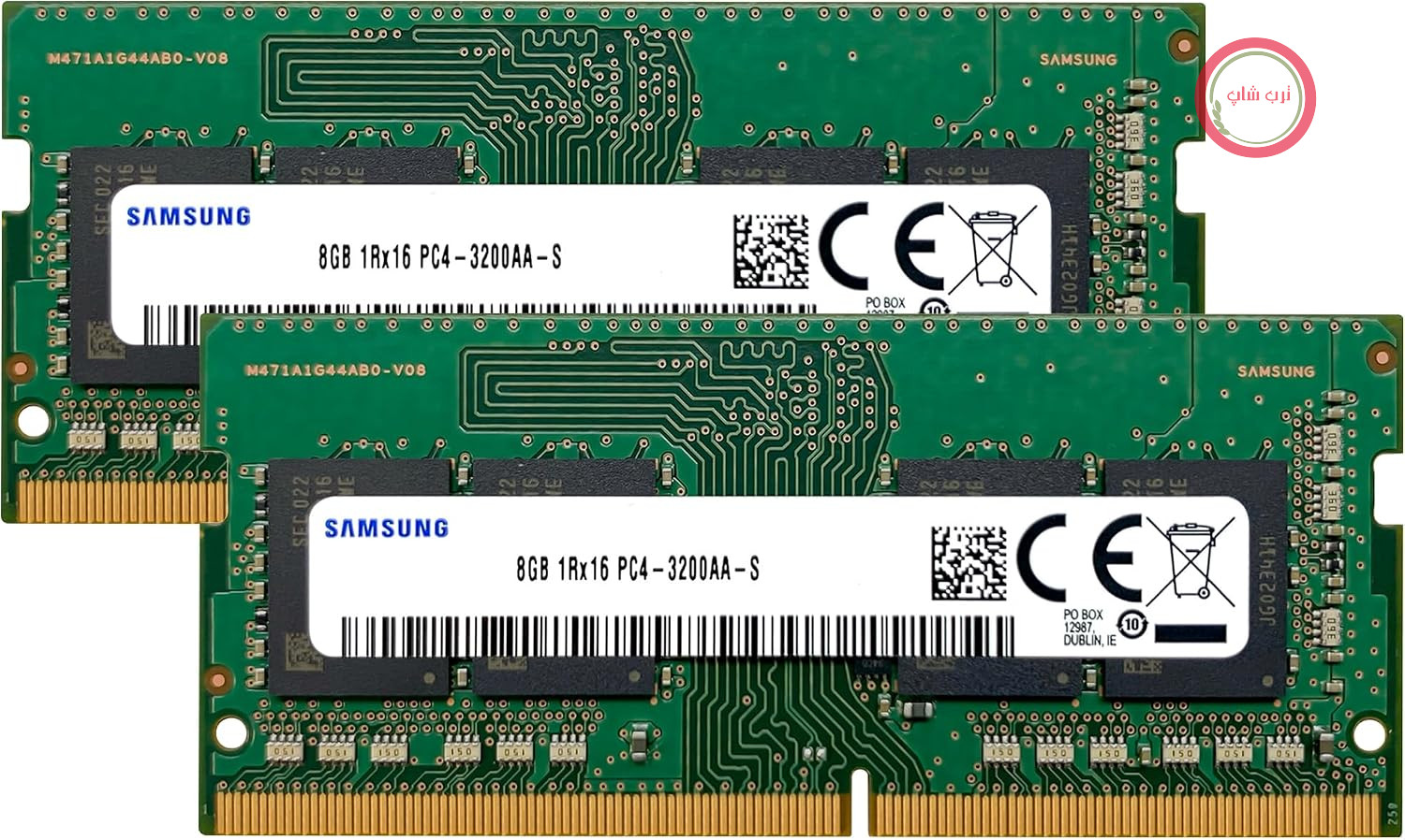 رم سامسونگ 16 گیگابایت (2 x 8 گیگابایت) DDR4 3200 مگاهرتز PC4-25600 (PC4-3200AA) CL22 SODIMM 1Rx16 تک رتبه 1.2 ولت 260 پین برای لپ تاپ، نوت بوک - عمده فروشی
