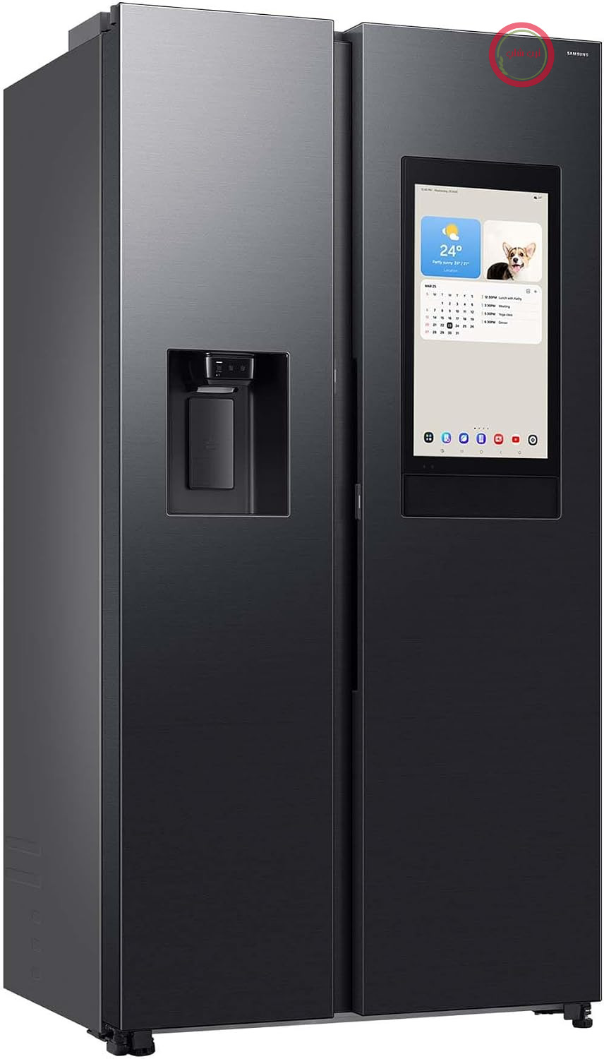 یخچال فریزر ساید بای ساید سامسونگ Samsung مدل RS90F67BEFEF، ۱۷۸ سانتی‌متر، ۶۱۴ لیتر