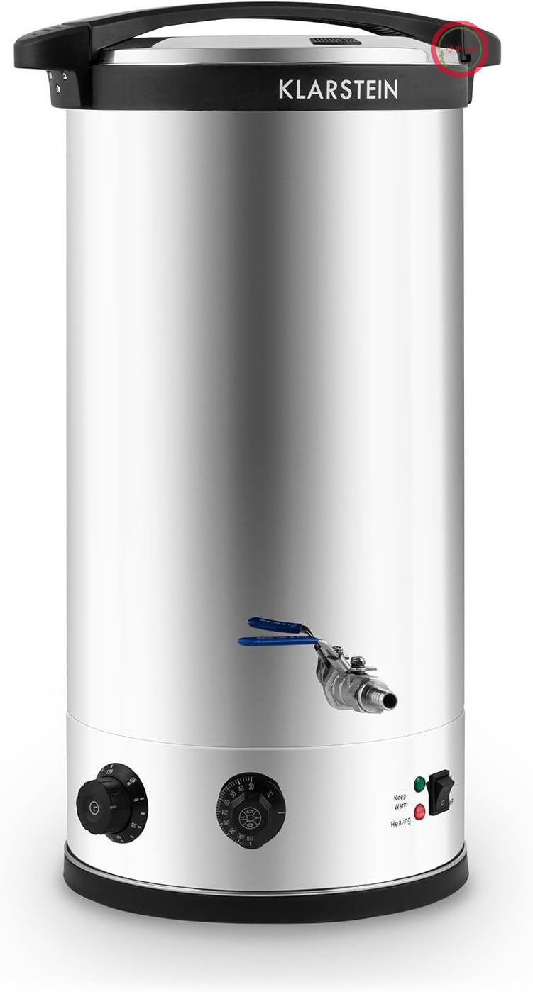 دستگاه پخش کننده آبجو Klarstein Beerfest Brasseur 30L، بشکه، دسته دار، مخصوص مبلمان، آبجو (5.6 کیلوگرم، 670 x 370 x 400 میلی متر، 2500 وات)