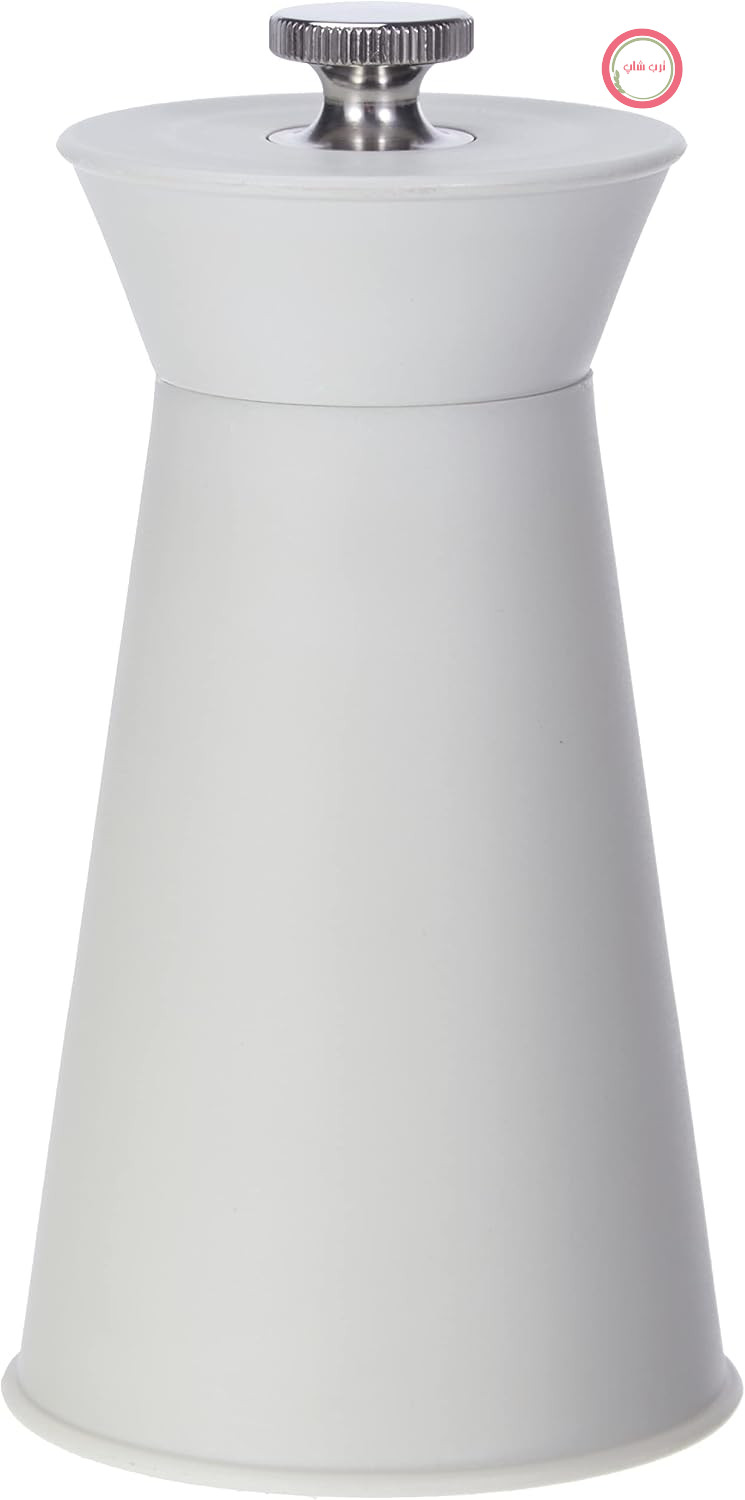 آسیاب نمک Alessi، AJM10 W، مدل PEPE LE MOCO AA8، ساخته شده از PA با دستگیره برای تنظیم آسیاب، ساخته شده از استیل ضد زنگ، 17 x 6.6 x 24 سانتی متر