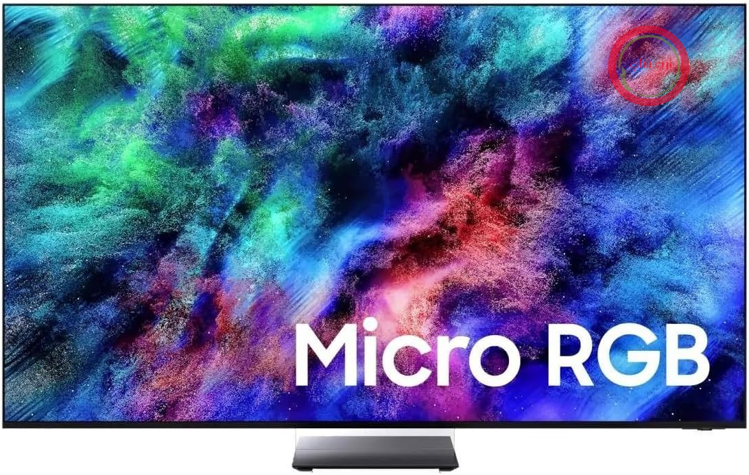 تلویزیون هوشمند ۷۵ اینچی Micro RGB R95H 4K سامسونگ با صفحه نمایش ضد انعکاس، Vision AI Companion، فناوری Micro RGB و One Connect Wireless، برای سینما، ورزش و بازی