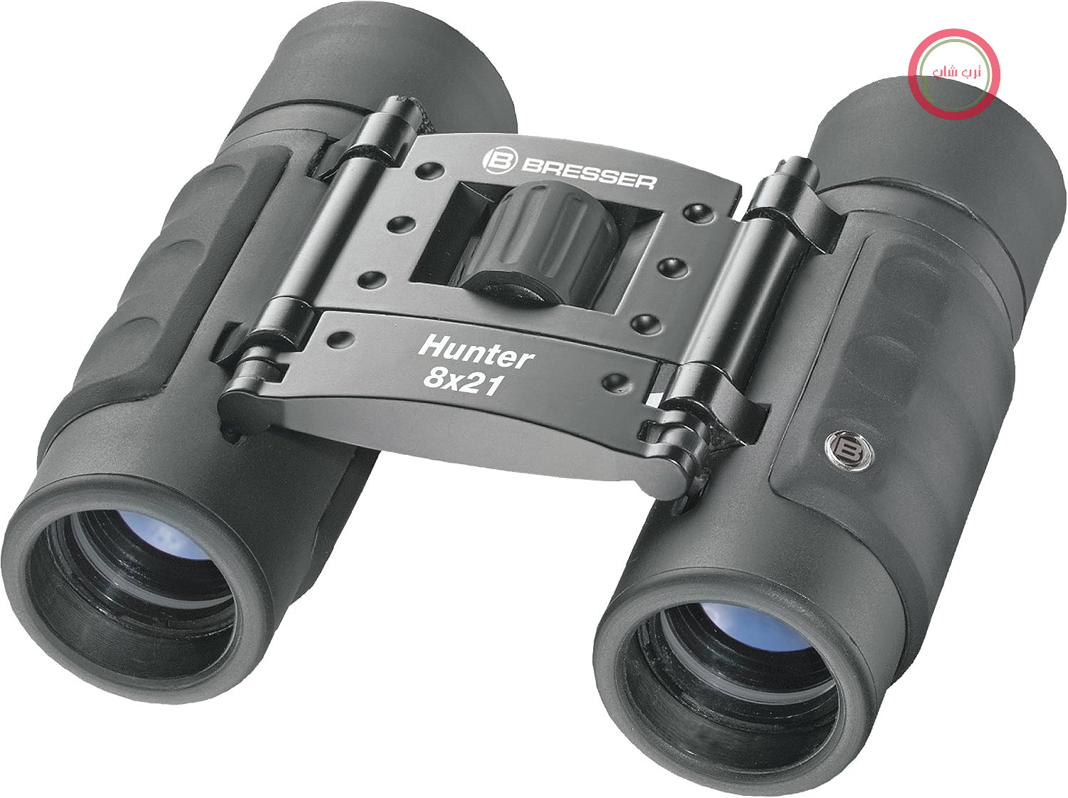 دوربین دوچشمی جمع و جور Bresser Hunter 8x21 با منشور سقفی، کوچک، سبک و ایده‌آل برای سفر، با لنزهای چند لایه و تنظیم دیوپتر | بزرگنمایی 8 برابر، جمع و جور و سبک، مناسب برای افراد عینکی، پوشش کامل آبی، اپتیک BK7، زره لاستیکی