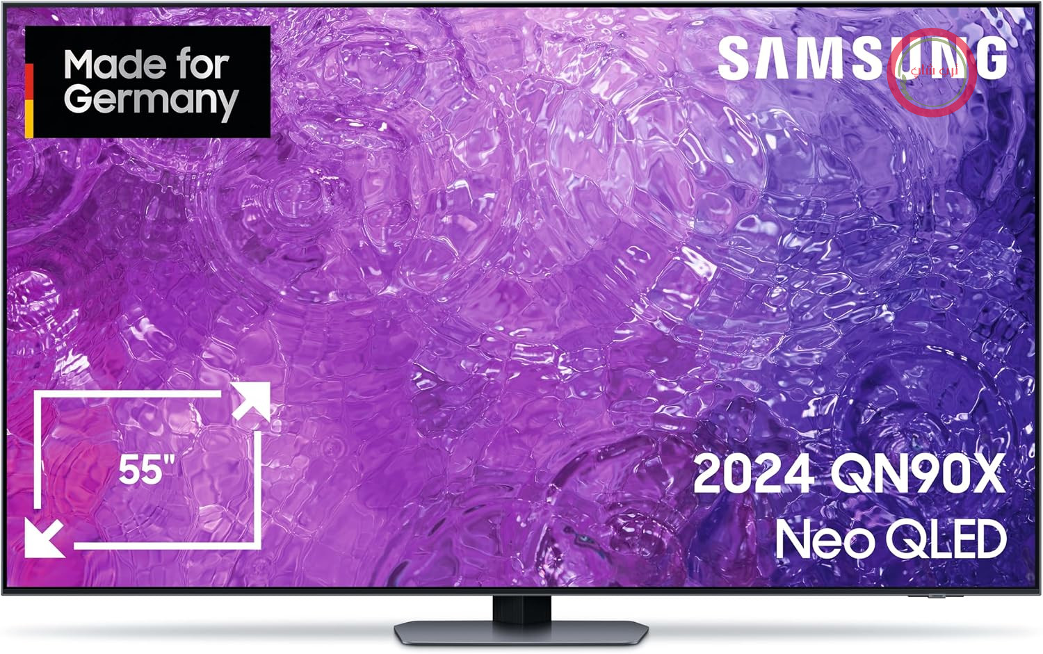 تلویزیون ۵۵ اینچی سامسونگ Neo QLED 4K QN90X، پردازنده هوش مصنوعی 4K Neural Quantum، تلویزیون مینی LED، فناوری ماتریکس کوانتومی، ارتقاء کیفیت تصویر با هوش مصنوعی، تلویزیون هوشمند، هاب بازی، مدل GQ55QN90XATXZG آلمانی