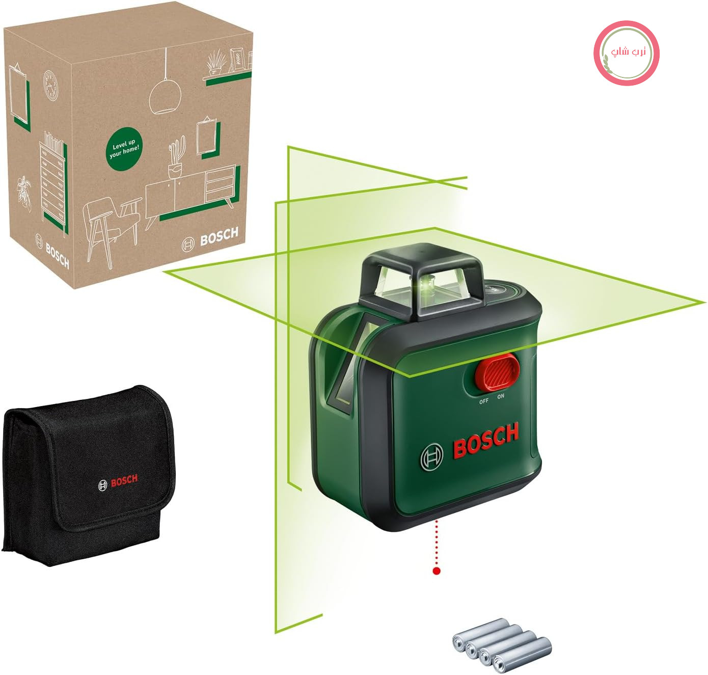 تراز لیزری خط زن پیشرفته بوش آلمان Bosch مدل AdvancedLevel 360