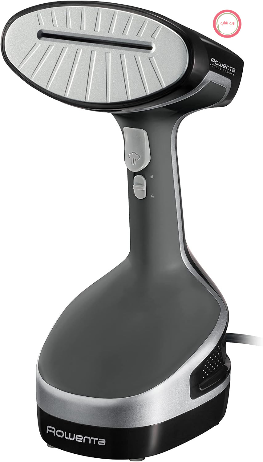اتو بخارگر روونتا آلمان Rowenta DR8150 Access Steam+ | 1600 وات | 26 گرم در دقیقه | سریع | زمان گرم شدن 40 ثانیه | مناسب برای همه پارچه‌ها | پایه آلومینیومی ریخته‌گری شده، خاکستری/مشکی