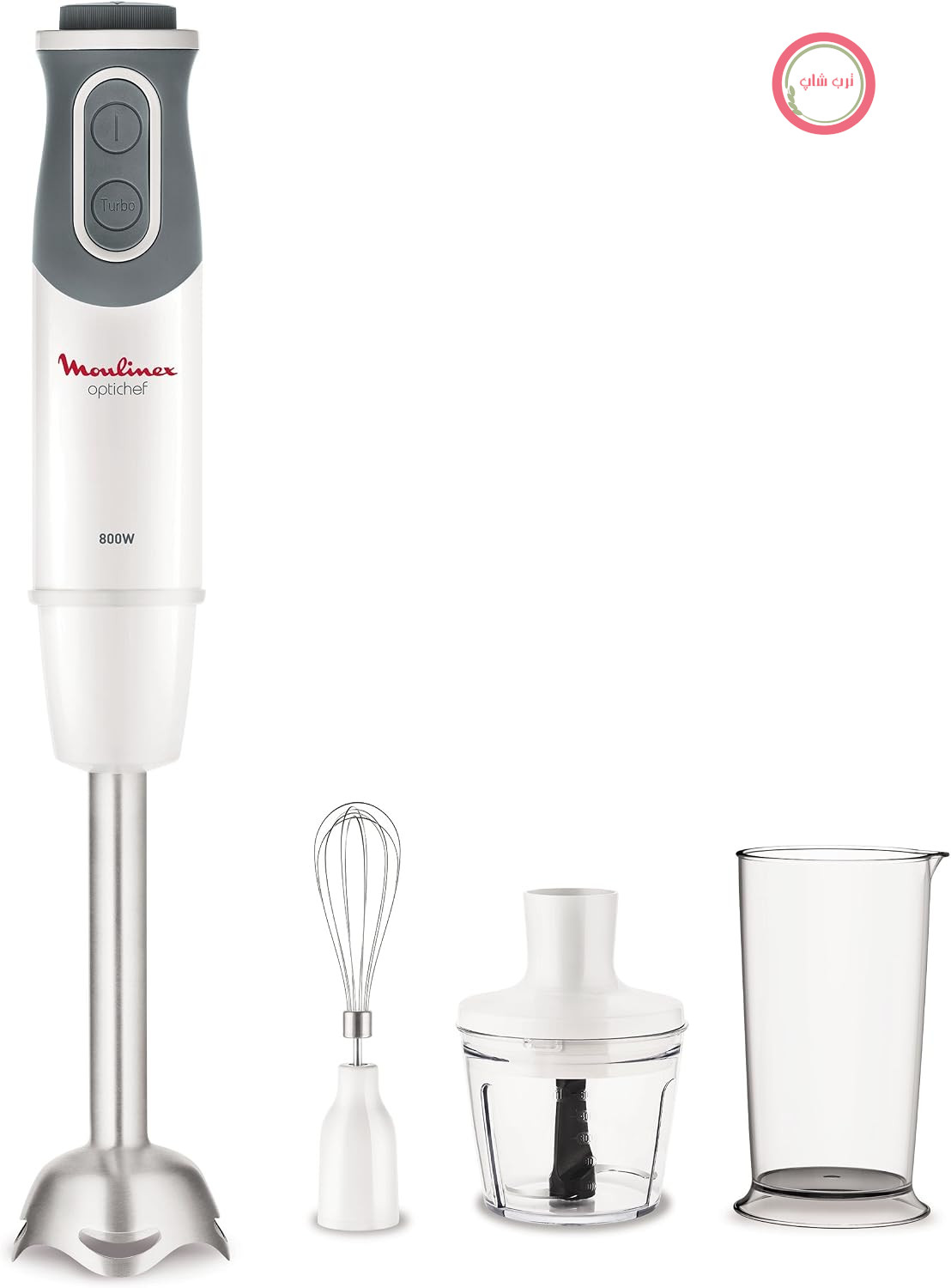 گوشت‌کوب برقی مولینکس فرانسه Moulinex مدل DD6421 – قدرت ۸۰۰ وات، لیوان ۸۰۰ میلی‌لیتری