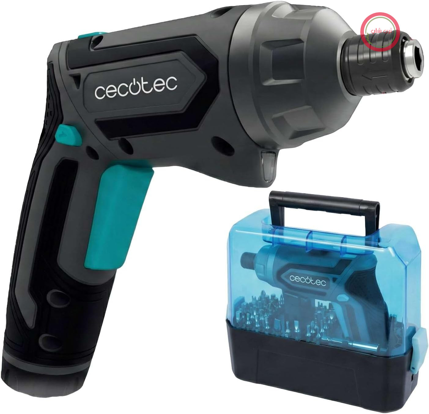 دریل شارژی سکوتک اسپانیا Cecotec 4000 Clear، 4 ولت 1500 میلی‌آمپر ساعت، تا 60 دقیقه، 6 نیوتن متر با 6+1 سطح