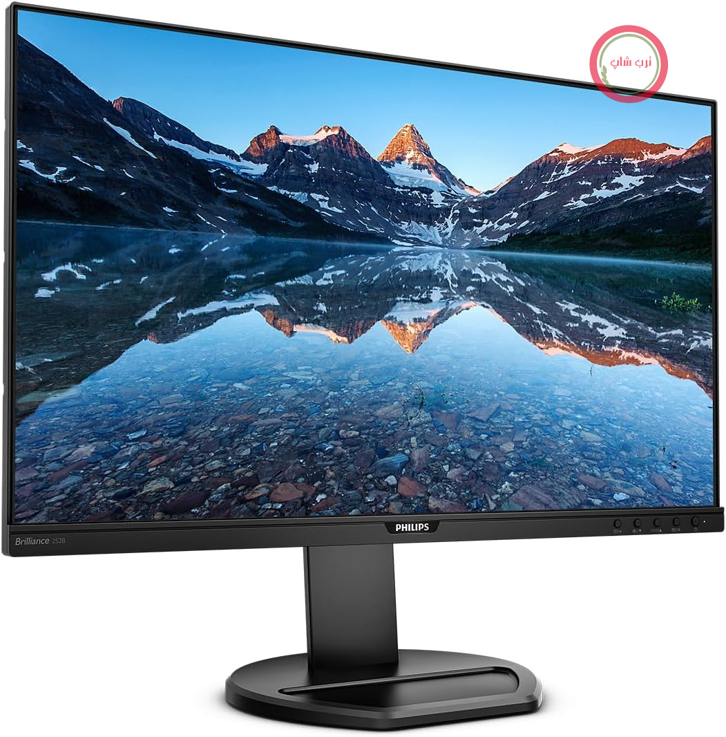 مانیتور فیلیپس 252B9 - 25 اینچ WUXGA، قابلیت تنظیم ارتفاع (1900x1200، 60 هرتز، VGA، DVI، HDMI، DisplayPort، هاب USB) مشکی