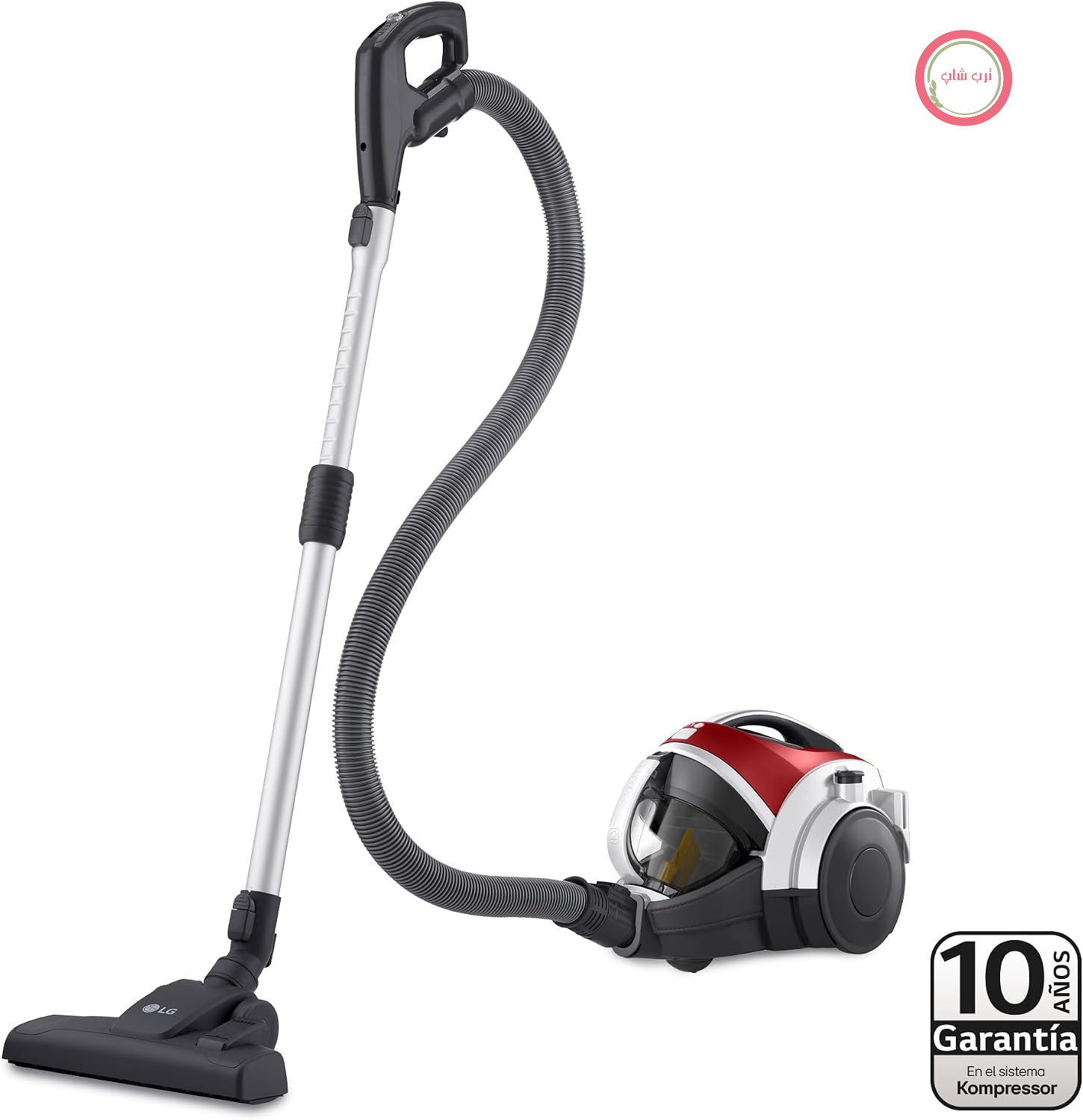 جاروبرقی بدون کیسه ال جی LG VC5506NHTB، سیستم Elipse Cyclone، 650 وات | لوله تلسکوپی
