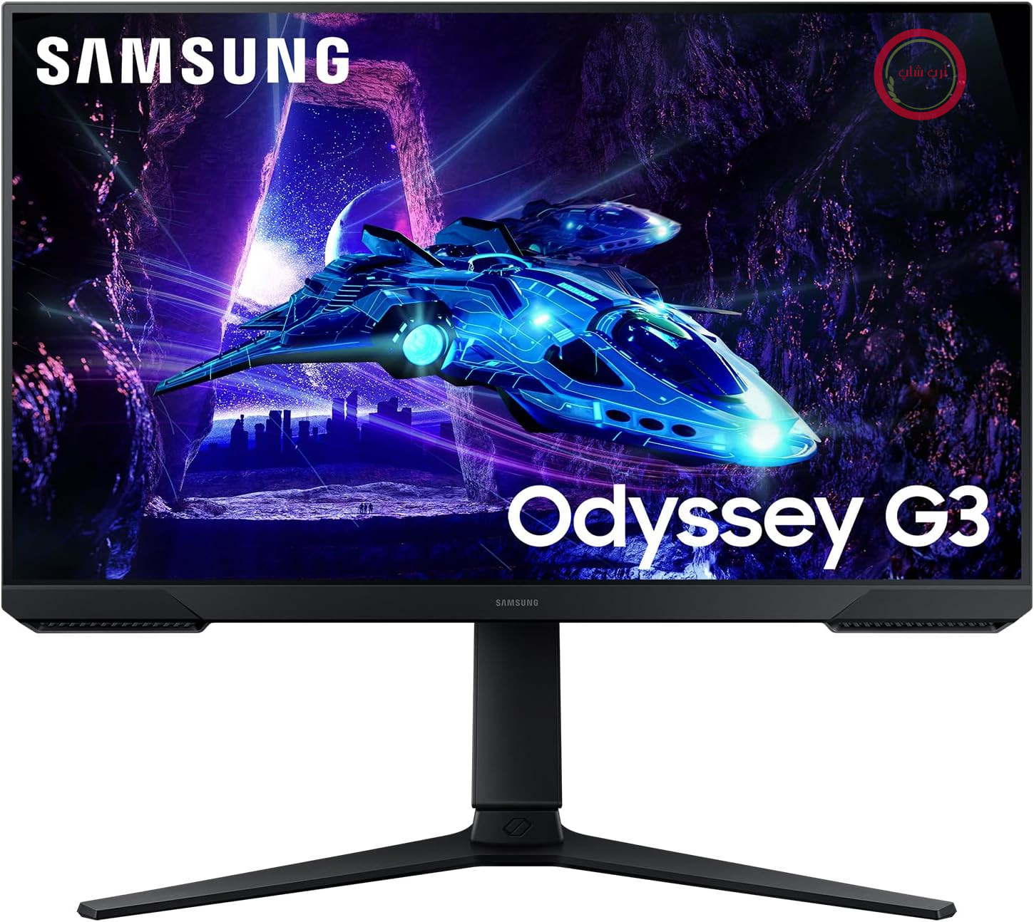 مانیتور گیمینگ سامسونگ اودیسه G30D با کیفیت فول اچ‌دی، ۲۴ اینچ، پنل VA، وضوح تصویر ۱۹۲۰ در ۱۰۸۰ پیکسل، نرخ نوسازی ۱۸۰ هرتز، زمان پاسخگویی ۱ میلی‌ثانیه (MPRT)، فناوری AMD FreeSync، HDR10، LS24DG300EUXEN